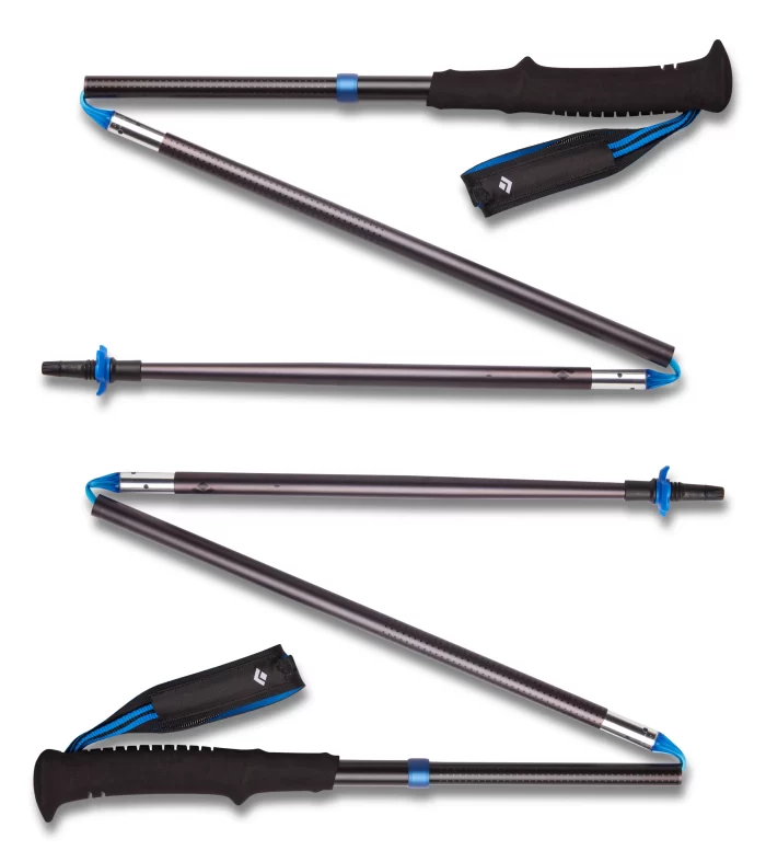 Bastones Black Diamond Distance Z | Bastones Plegables para Trail Running y Trekking Ligero