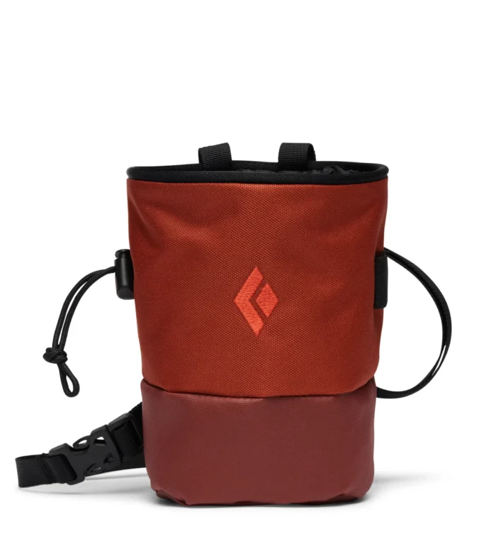 Bolsa para Magnesia Black Diamond Mojo Zip | Clásica, Resistente y con Bolsillo con Cierre
