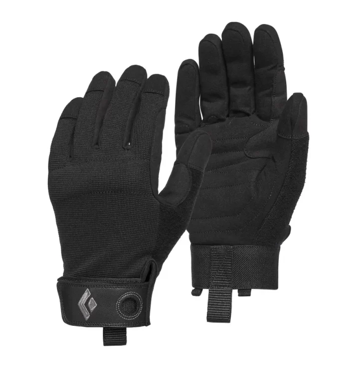 Guantes CRAG Black Diamond  - Dedo Completo, Aseguramiento y Vía Ferrata Certificados