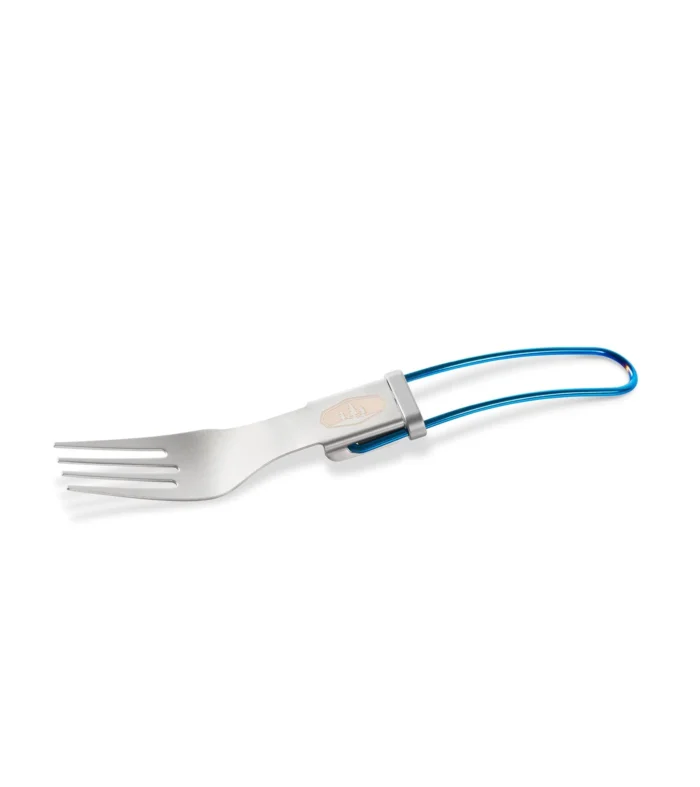 Glacier Folding Fork Blue | GSI Outdoors | Tenedor plegable para camping y aventura
