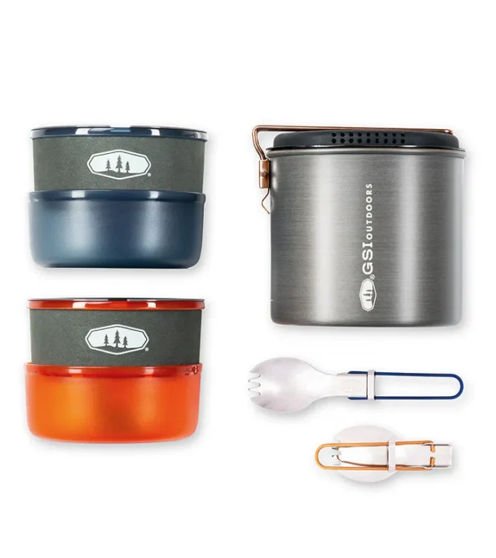 Juego de Cocina Ultraligero Halulite Dualist – GSI Outdoors | Camping y Mochileros