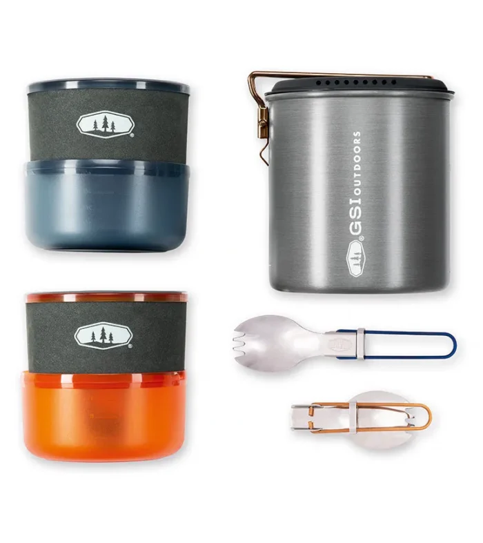 Juego de Cocina Ultraligero Halulite Microdualist – GSI Outdoors | Camping y Mochileros