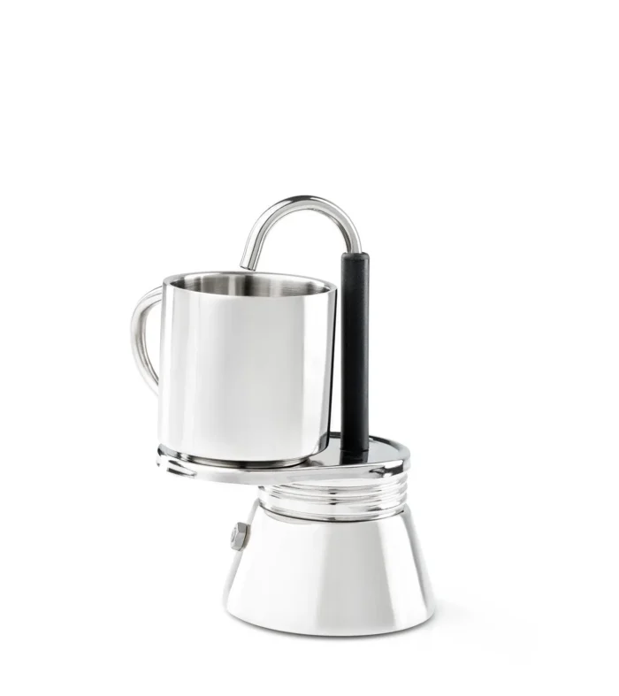 MiniEspresso Set 1 Cup GSI Outdoors | Cafetera Espresso Portátil de Acero Inoxidable para Camping