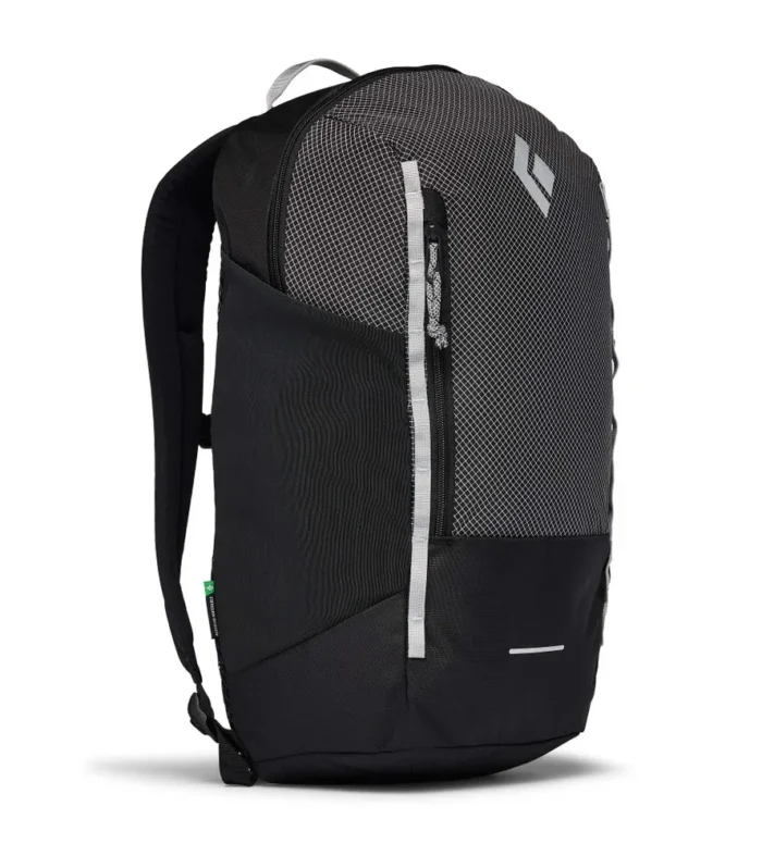 Pathos 28 Pack Black Diamond | Mochila Urbana 28L con Funda para Laptop y Tejido Reciclado