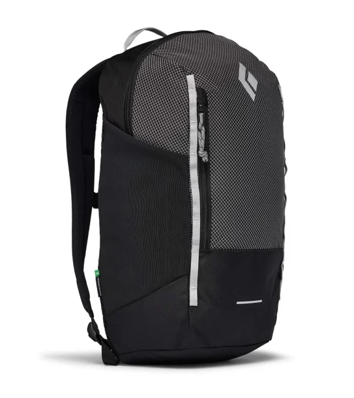 Pathos 28 Pack Black Diamond | Mochila Urbana 28L con Funda para Laptop y Tejido Reciclado