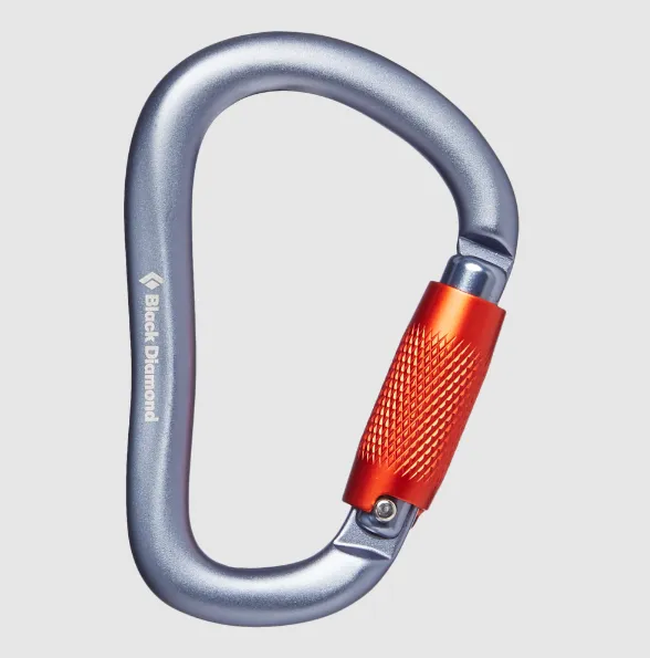 Mosquetón ROCKLOCK Twistlock  Black Diamond - Grande, Automático y Munter Compatible