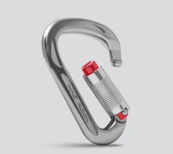 Mosquetón ULTRA TECH HMS Triple Lock  - 68g de Triple Seguridad Mad Rock