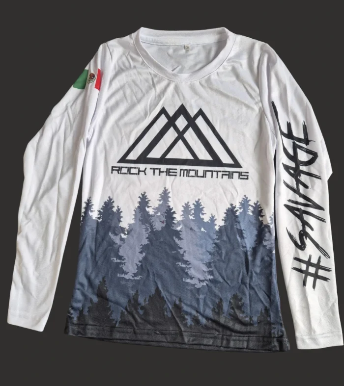 Clásica RTM LS Rock The Mountains | Playera Dryfit Manga Larga para Outdoor